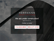 Tablet Screenshot of herrmannbenefitconsultants.com